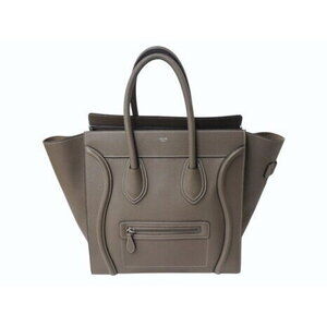 Celine Luggage Phantom handbag Beige Tan leather Italy